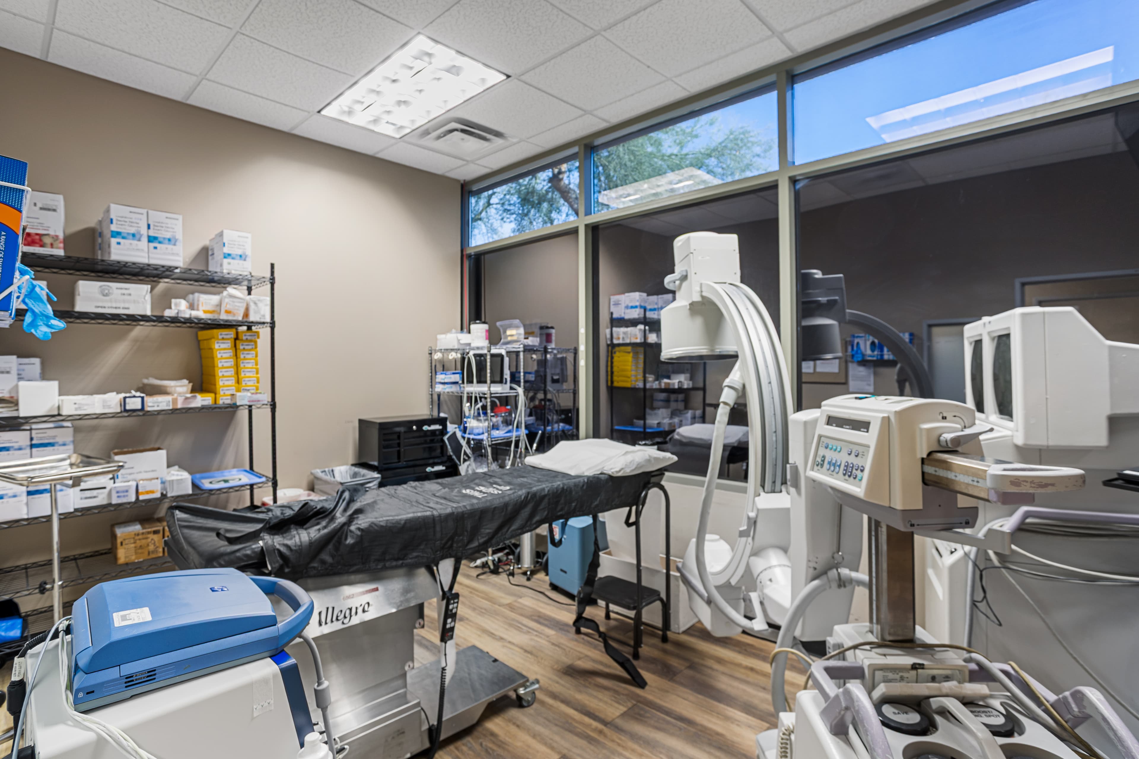Integrity procedure suite with image-guided treatment equipment